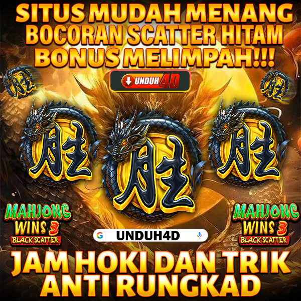 UNDUH4D: Situs Permainan 4D Slot Online Terbaik Untuk Server SLOT 4D.